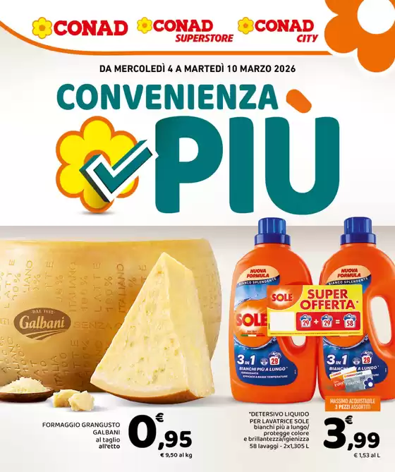 Volantino Conad Superstore | Convenienza Più | 2026-03-04T00:00:00.000Z - 2026-03-10T00:00:00.000Z