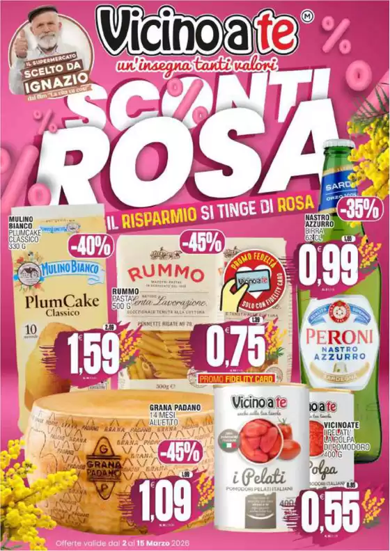 Volantino Vicino a Te | Sconti rosa | 2026-03-02T00:00:00.000Z - 2026-03-15T00:00:00.000Z