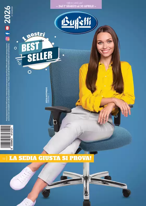 Volantino Buffetti | Best Seller | 2026-03-02T00:00:00.000Z - 2026-04-30T00:00:00.000Z