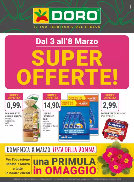 Volantino Doro a Pianezza | Super offerte! | 2026-03-03T00:00:00.000Z - 2026-03-08T00:00:00.000Z