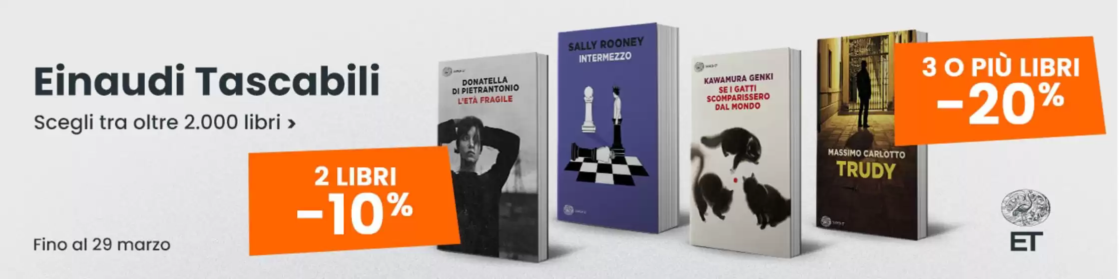 Volantino Libraccio | 2 libri -10% | 2026-03-02T00:00:00.000Z - 2026-03-29T00:00:00.000Z