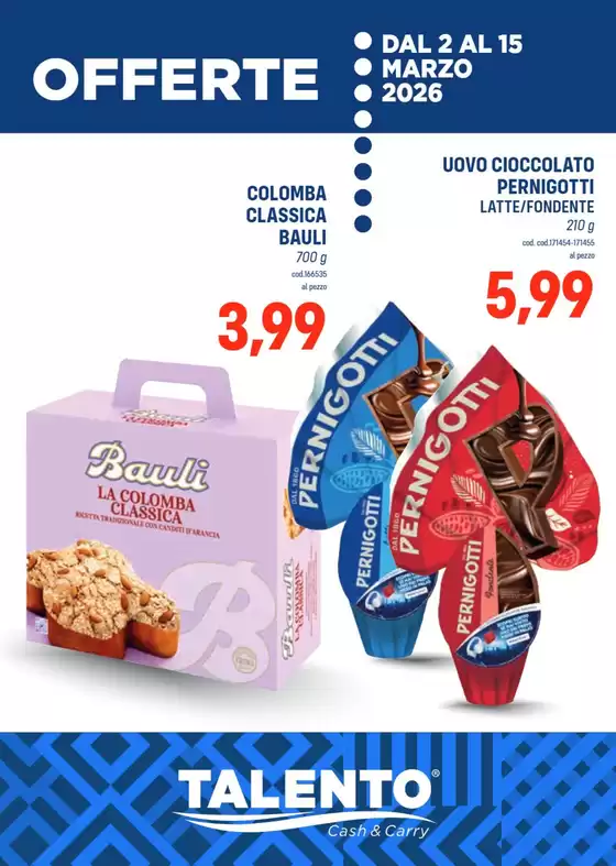 Volantino Talento a Pianezza | Offerte | 2026-03-02T00:00:00.000Z - 2026-03-15T00:00:00.000Z