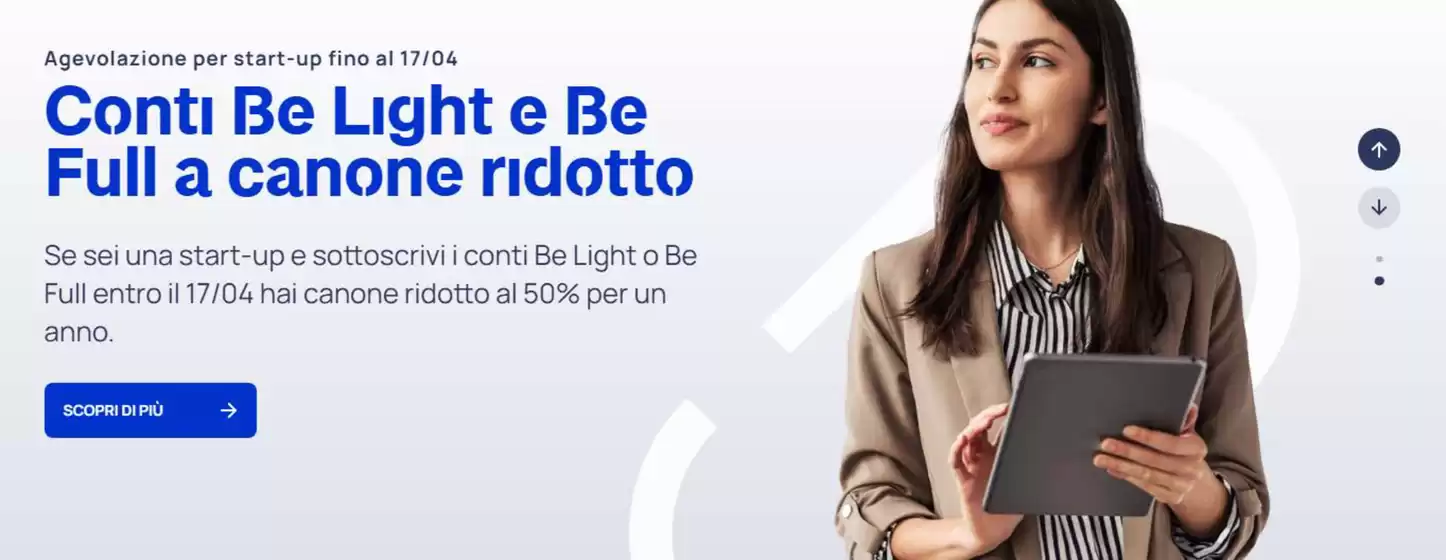 Volantino Banca Sella | Conti be light e be full a canone ridotto | 2026-03-02T00:00:00.000Z - 2026-04-17T00:00:00.000Z