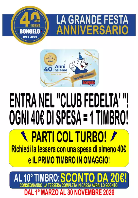 Volantino Bongelo | L'offerte di marzo | 2026-03-04T00:00:00.000Z - 2026-03-31T00:00:00.000Z