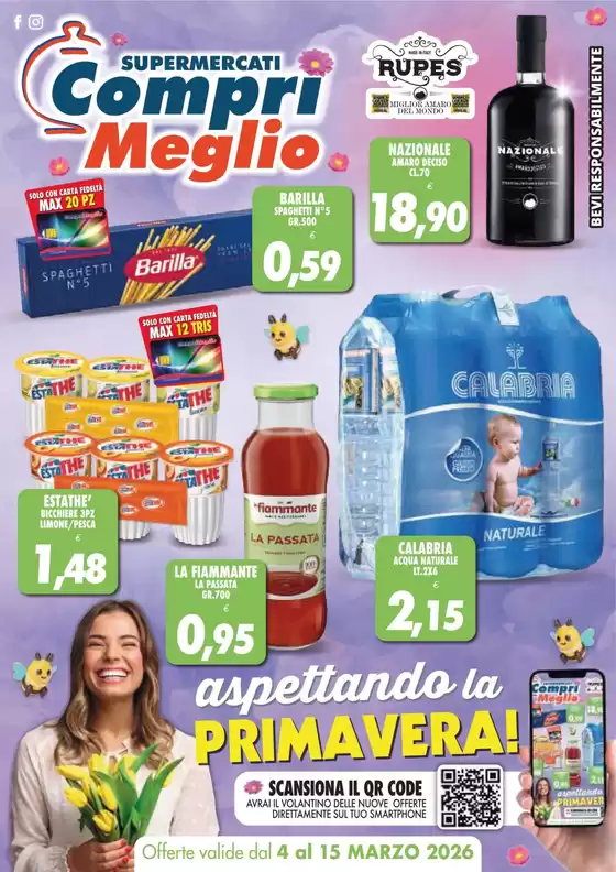 Volantino Compri Meglio | Aspettando la primavera! | 2026-03-04T00:00:00.000Z - 2026-03-15T00:00:00.000Z