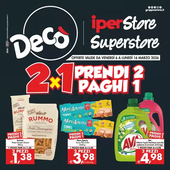 Volantino Supermercati Eurostore | La qualita che costa meno! | 2026-03-04T00:00:00.000Z - 2026-03-17T00:00:00.000Z
