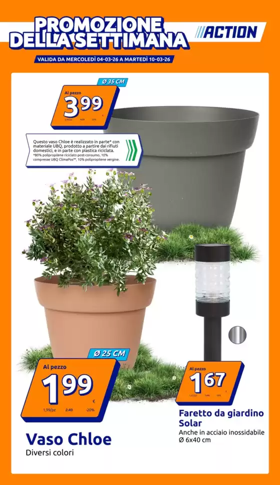 Volantino Action | Promozione della settimana | 2026-03-04T00:00:00.000Z - 2026-03-10T00:00:00.000Z