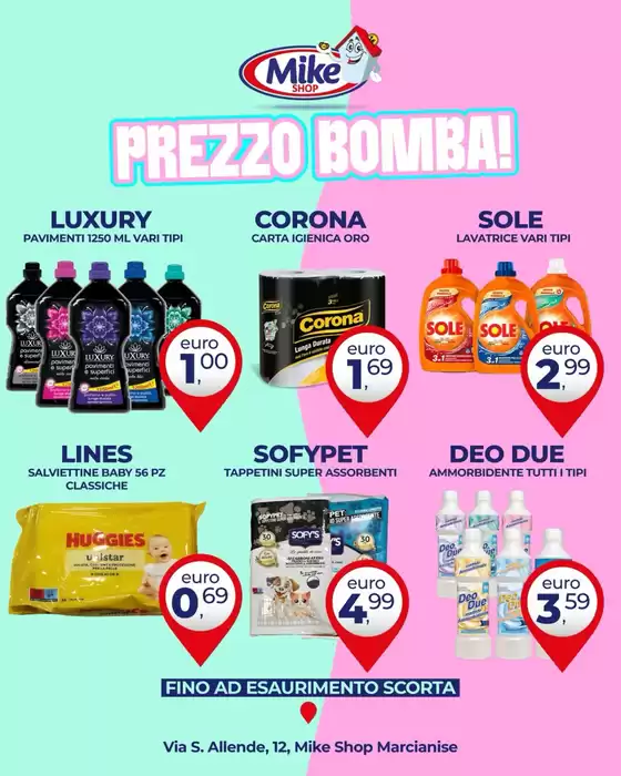Volantino Mike Shop | Prezzo Bomba! | 2026-03-05T00:00:00.000Z - 2026-03-08T00:00:00.000Z