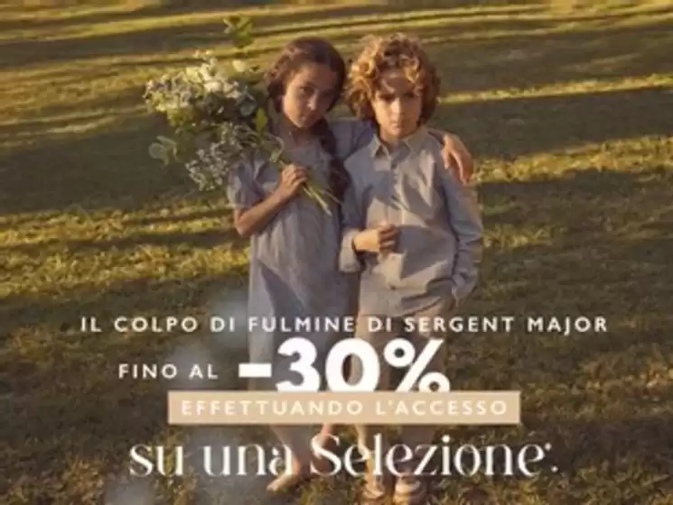 Volantino Sergent Major | Fino al -30% | 2026-03-05T00:00:00.000Z - 2026-03-08T00:00:00.000Z