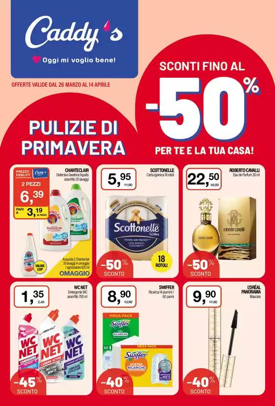 Volantino Caddy's a Mussomeli | Pulizie di primavera. | 2026-03-26T00:00:00.000Z - 2026-04-14T00:00:00.000Z