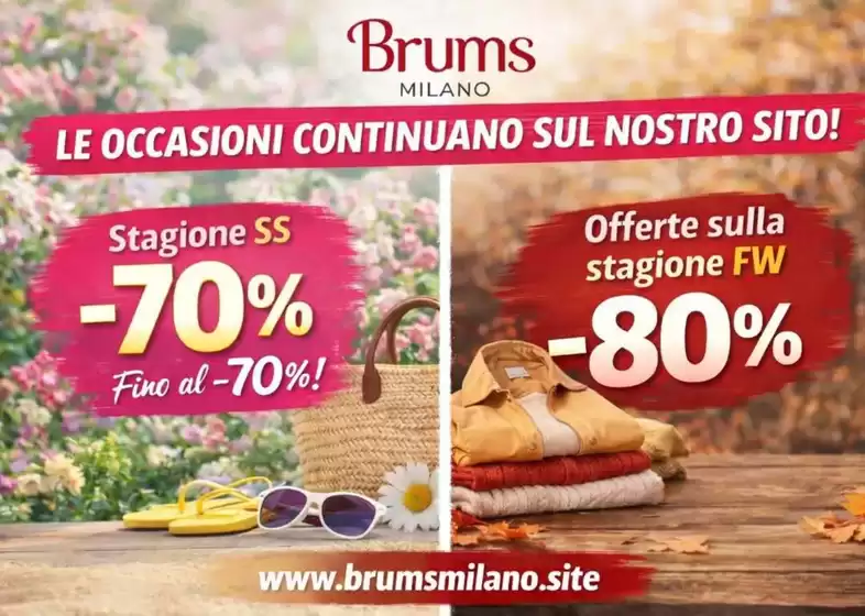 Volantino Brums a San Severo | Brums | 2026-03-06T00:00:00.000Z - 2026-03-06T00:00:00.000Z