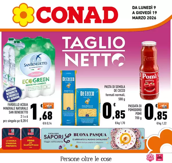 Volantino Conad a Varzo | TAGLIO NETTO | 2026-03-09T00:00:00.000Z - 2026-03-19T00:00:00.000Z
