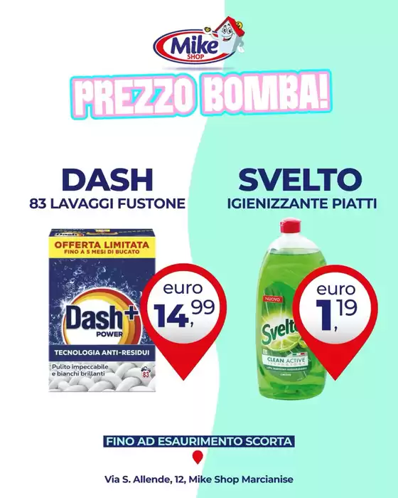 Volantino Mike Shop a Trieste | Prezzo bomba! | 2026-03-06T00:00:00.000Z - 2026-03-08T00:00:00.000Z