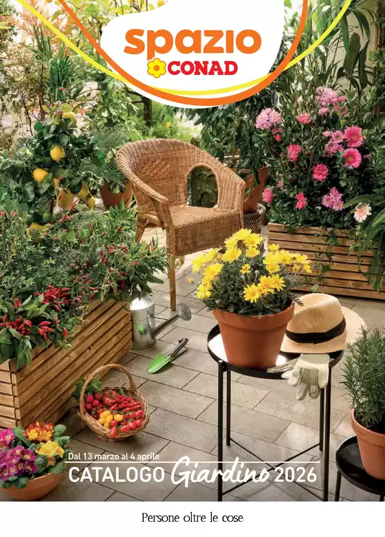 Volantino Spazio Conad a Novara | Catalogo Giardino | 2026-03-13T00:00:00.000Z - 2026-04-04T00:00:00.000Z