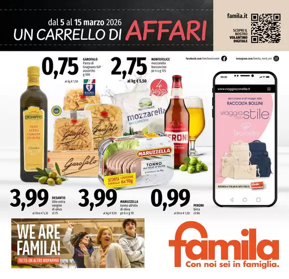 Volantino Famila a Bellaria-Igea Marina | UN CARRELLO DI AFFARI | 2026-03-06T00:00:00.000Z - 2026-03-15T00:00:00.000Z