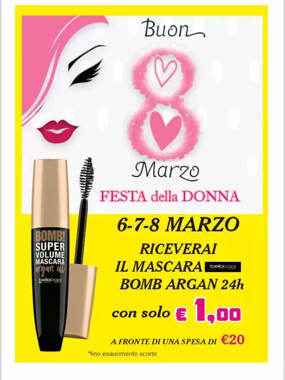 Volantino  a Lanciano | Festa della donna | 2026-03-06T00:00:00.000Z - 2026-03-08T00:00:00.000Z