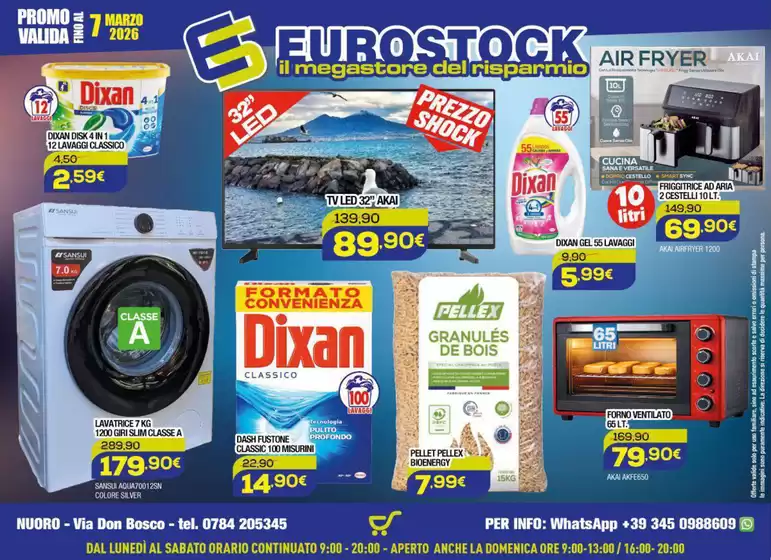 Volantino Eurostock a Lanciano | 7 marzo 2026 | 2026-03-06T00:00:00.000Z - 2026-03-07T00:00:00.000Z