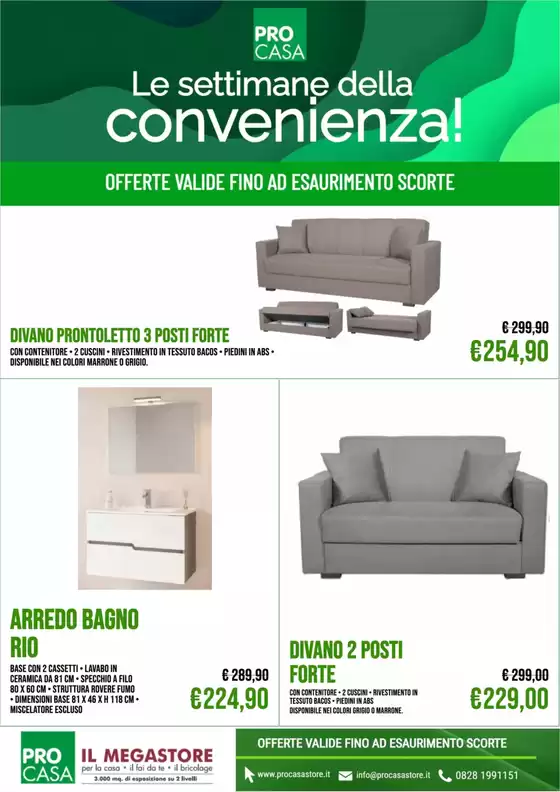 Volantino Procasa | Le settimane della convenienza | 2026-03-09T00:00:00.000Z - 2026-03-31T00:00:00.000Z