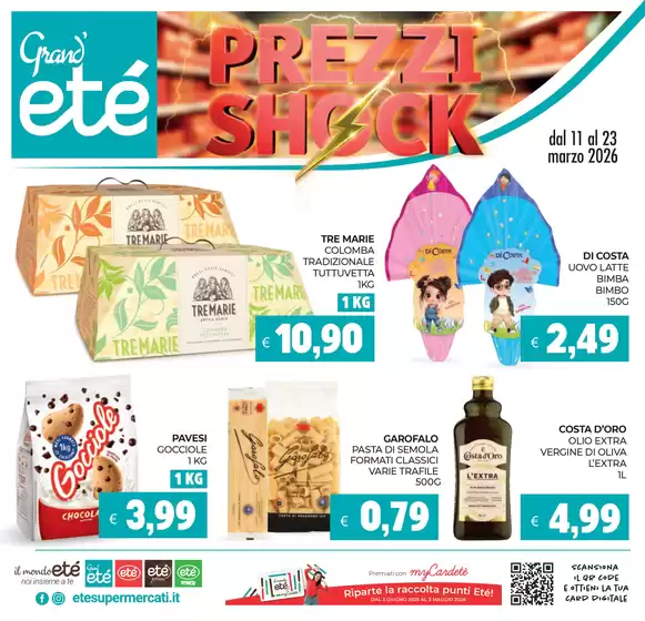 Volantino Etè a Piscina | Prezzi Shock | 2026-03-11T00:00:00.000Z - 2026-03-23T00:00:00.000Z