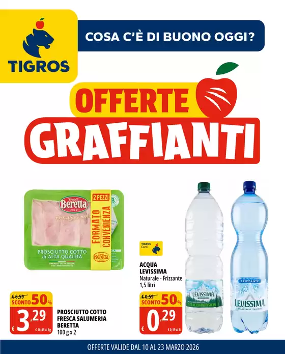 Volantino Tigros a Monteforte Irpino | Offerte graffianti | 2026-03-10T00:00:00.000Z - 2026-03-23T00:00:00.000Z
