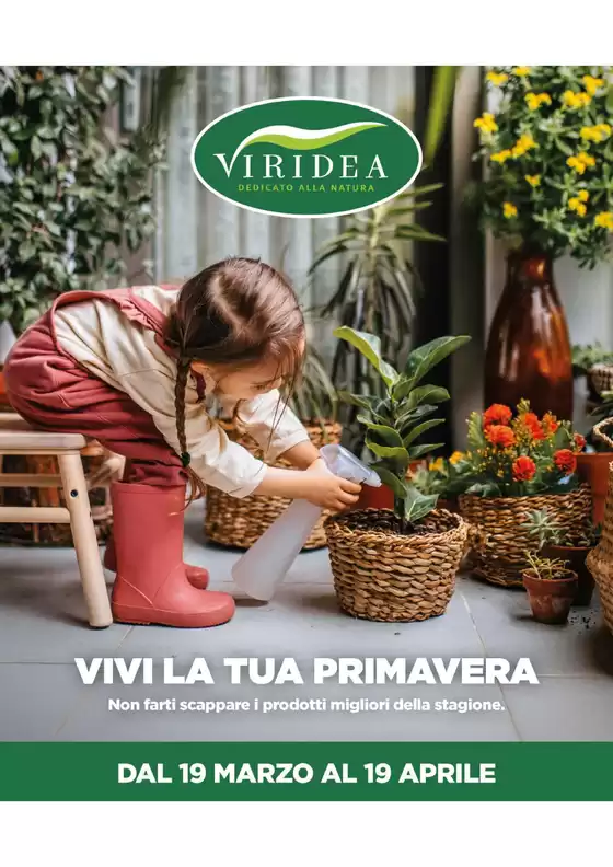 Volantino Viridea a Genola | Vivi la tua primavera | 2026-03-19T00:00:00.000Z - 2026-04-19T00:00:00.000Z