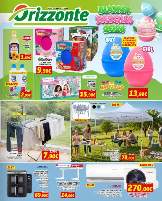 Volantino Orizzonte a Trecate | Offerte Orizzonte | 2026-03-12T00:00:00.000Z - 2026-03-29T00:00:00.000Z