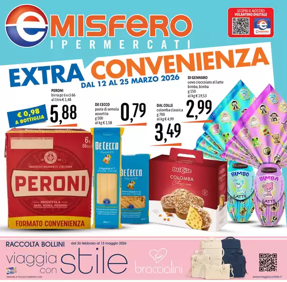 Volantino Emisfero a Lanuvio | Extra convenienza | 2026-03-12T00:00:00.000Z - 2026-03-25T00:00:00.000Z