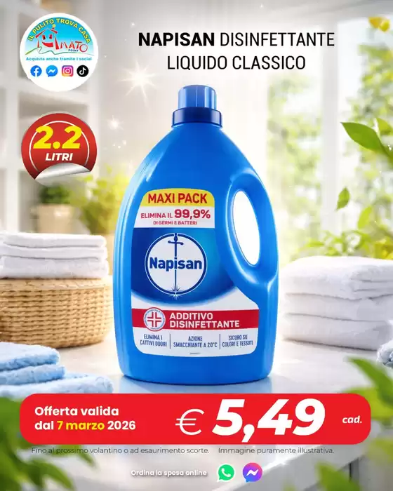 Volantino Amato Point a Gavirate | Napisan | 2026-03-12T00:00:00.000Z - 2026-03-15T00:00:00.000Z