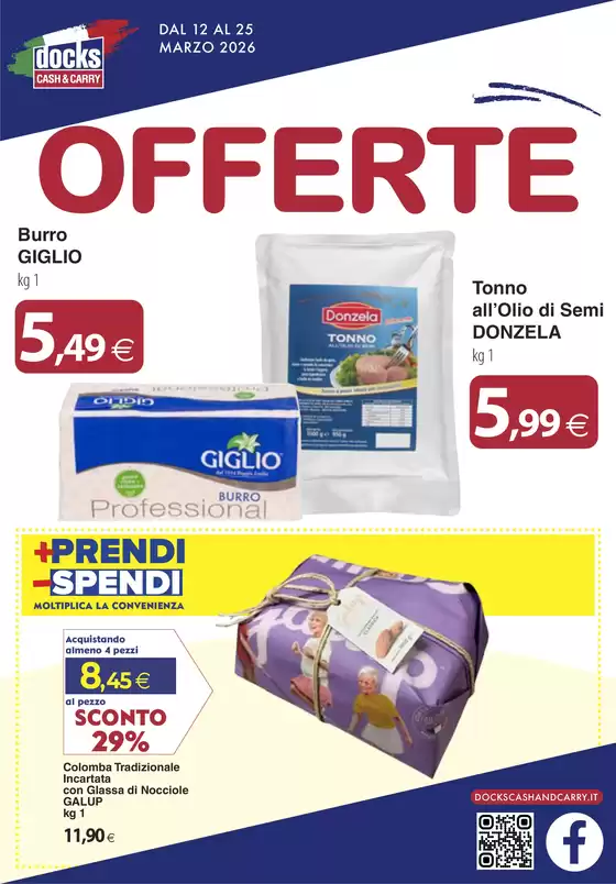 Volantino Docks Cash&Carry a Sabaudia | Offerte | 2026-03-12T00:00:00.000Z - 2026-03-25T00:00:00.000Z
