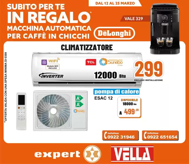 Volantino Vella Elettrodomestici a Grosseto | Subito per te in regalo  | 2026-03-13T00:00:00.000Z - 2026-03-25T00:00:00.000Z