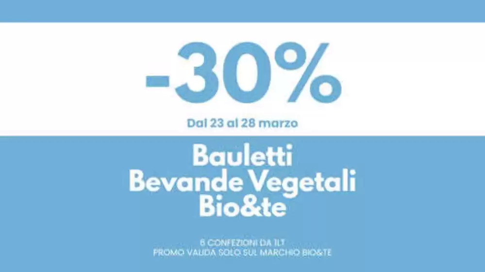 Volantino Biosapori | -30% | 2026-03-23T00:00:00.000Z - 2026-03-28T00:00:00.000Z