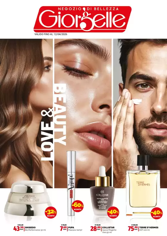 Volantino Profumeria Giorgelle a Roma | Love & Beauty  | 2026-03-13T00:00:00.000Z - 2026-04-12T00:00:00.000Z