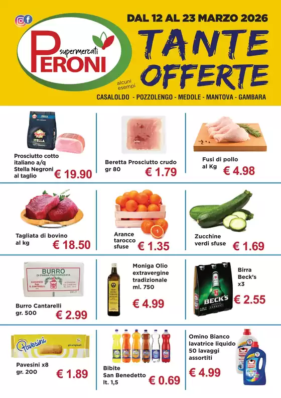 Volantino Supermercati Peroni | Tante offerte | 2026-03-12T00:00:00.000Z - 2026-03-23T00:00:00.000Z