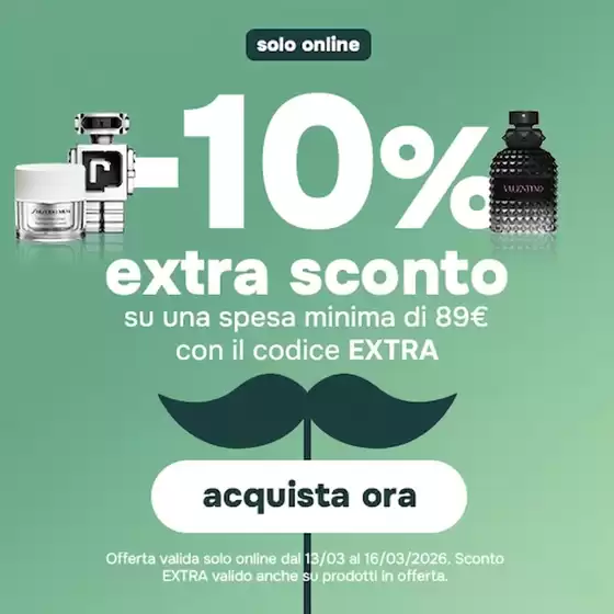 Volantino Beauty Star a Cosenza | -10% extra sconto | 2026-03-13T00:00:00.000Z - 2026-03-16T00:00:00.000Z