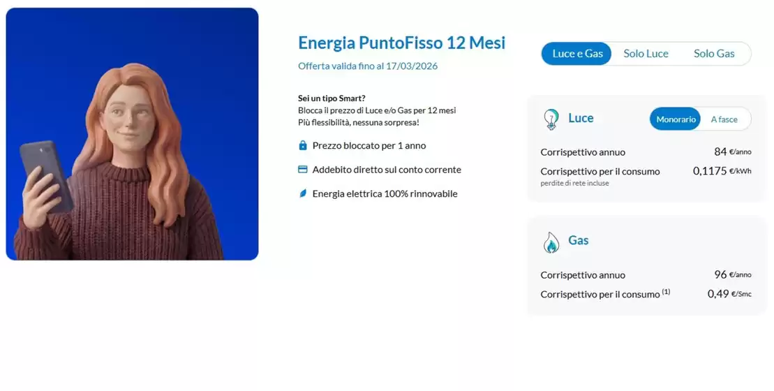 Volantino Engie a Bagheria | Energia PuntoFisso 12 Mesi | 2026-03-13T00:00:00.000Z - 2026-03-17T00:00:00.000Z