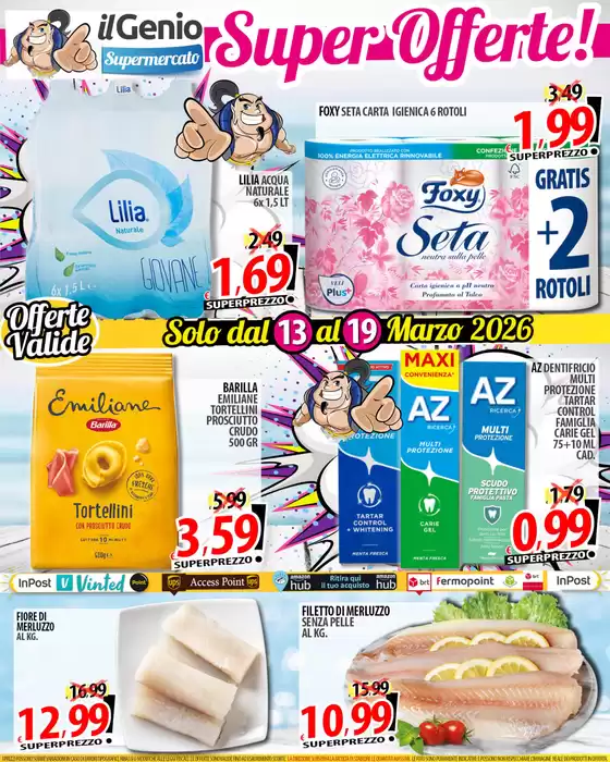 Volantino Il Genio a San Donato Milanese | Solo dal 13 al 19 marzo 2026 | 2026-03-13T00:00:00.000Z - 2026-03-19T00:00:00.000Z