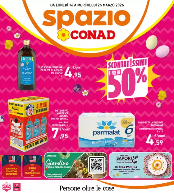 Volantino Spazio Conad a Formia | SCONTATISSIMI FINO AL 50% | 2026-03-16T00:00:00.000Z - 2026-03-25T00:00:00.000Z