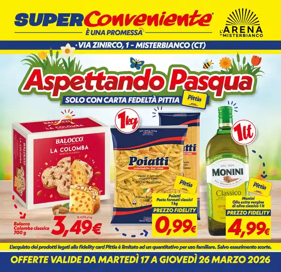 Volantino SuperConveniente a Formia | Aspettando Pasqua | 2026-03-17T00:00:00.000Z - 2026-03-26T00:00:00.000Z
