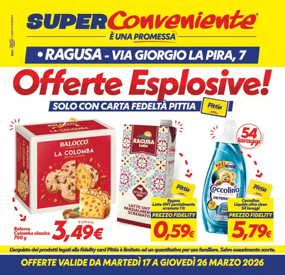 Volantino SuperConveniente a Formia | Offerte esplosive! | 2026-03-17T00:00:00.000Z - 2026-03-26T00:00:00.000Z