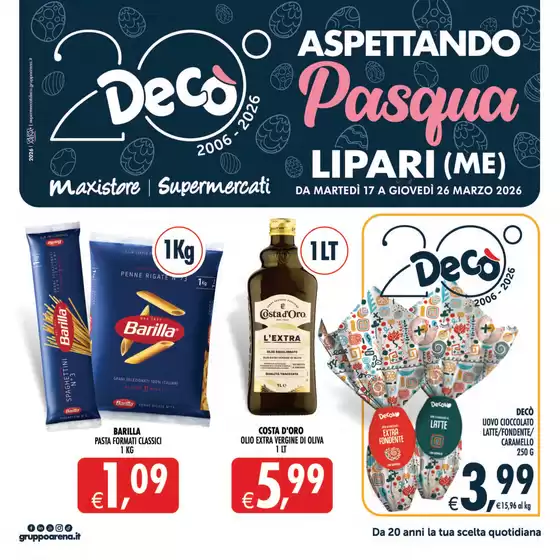 Volantino Decò a Formia | _Aspettando Pasqua | 2026-03-17T00:00:00.000Z - 2026-03-26T00:00:00.000Z