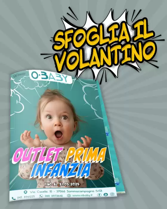 Volantino O-Baby a Lavena Ponte Tresa | O-Baby | 2026-03-14T00:00:00.000Z - 2026-03-14T00:00:00.000Z