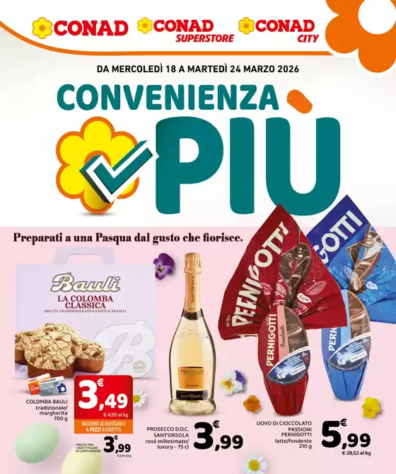 Volantino Conad Superstore a Montemesola | Convenienza Più | 2026-03-18T00:00:00.000Z - 2026-03-24T00:00:00.000Z