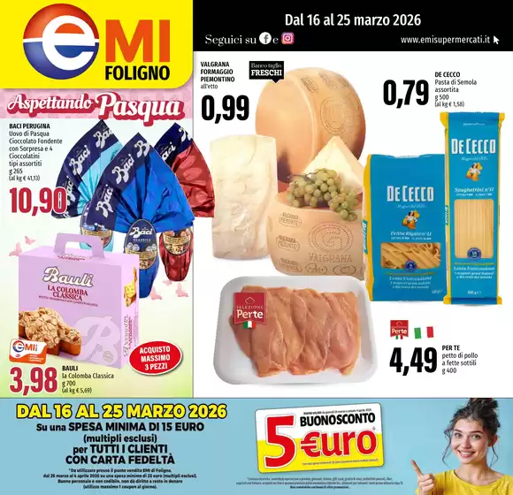 Volantino Emi a Caserta | Dal 16 l 25 marzo 2026 | 2026-03-16T00:00:00.000Z - 2026-03-25T00:00:00.000Z