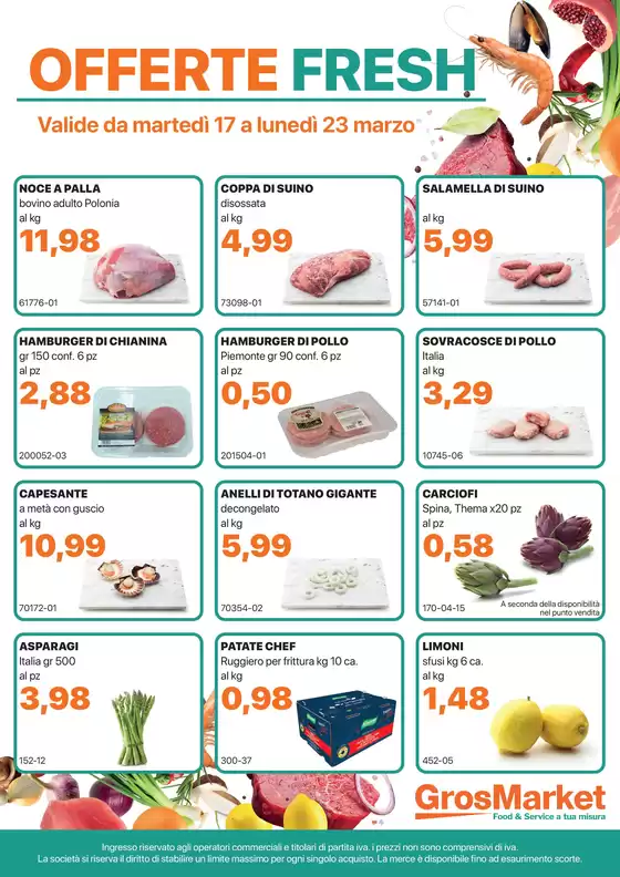 Volantino Sogegross a Montemesola | Offerte fresh | 2026-03-17T00:00:00.000Z - 2026-03-23T00:00:00.000Z