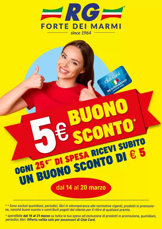 Volantino RG Supermarket a Caserta | buonosconto | 2026-03-14T00:00:00.000Z - 2026-03-21T00:00:00.000Z