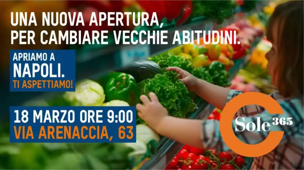 Volantino Sole 365 a Montemesola | Nuova apertura  | 2026-03-18T00:00:00.000Z - 2026-03-18T00:00:00.000Z