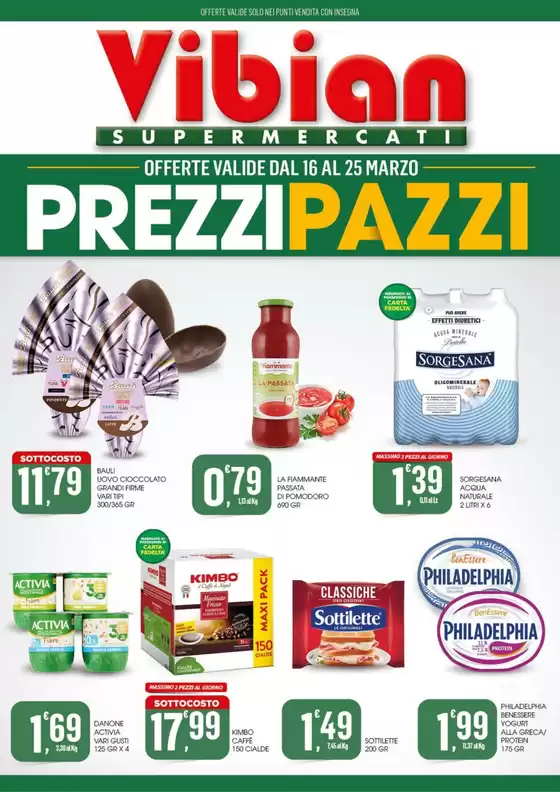Volantino Vibian a Montemesola | Prezzipazzi | 2026-03-16T00:00:00.000Z - 2026-03-25T00:00:00.000Z