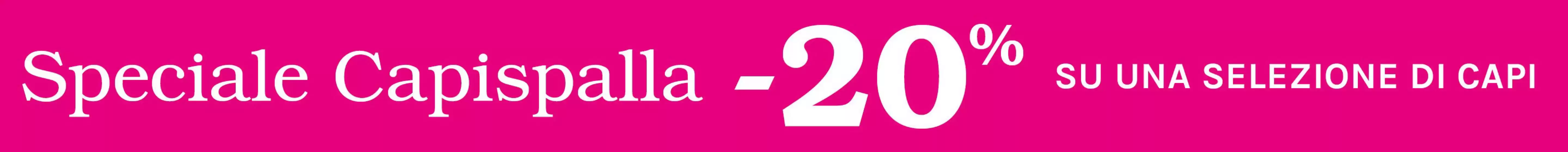 Volantino Fiorella Rubino a Siderno | Speciale Capispalla -20% | 2026-03-16T00:00:00.000Z - 2026-03-30T00:00:00.000Z