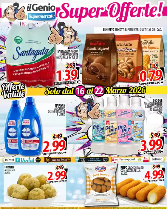 Volantino Il Genio a Acqui Terme | Solo dal 16 al 22 marzo 2026 | 2026-03-16T00:00:00.000Z - 2026-03-22T00:00:00.000Z