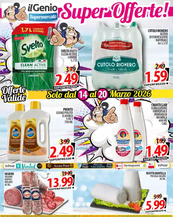 Volantino Il Genio a Acqui Terme | Solo dal 14 al 22 marzo 2026 | 2026-03-16T00:00:00.000Z - 2026-03-20T00:00:00.000Z